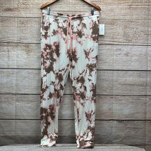 Alfani Intimates Tie Dye Lounge‎ Pants [Size Medium] Drawstring Waist